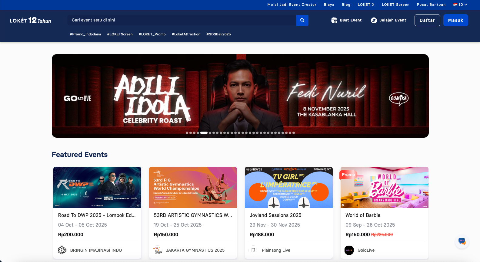 CRM System Ticket Concert