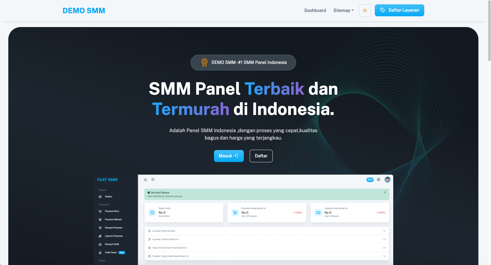 Social Media Marketing Panel